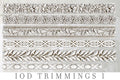 Trimmings 1  | Mould | IOD Iron Orchid Designs IOD