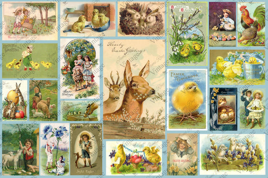 Vintage Easter Cards | JRV Paper