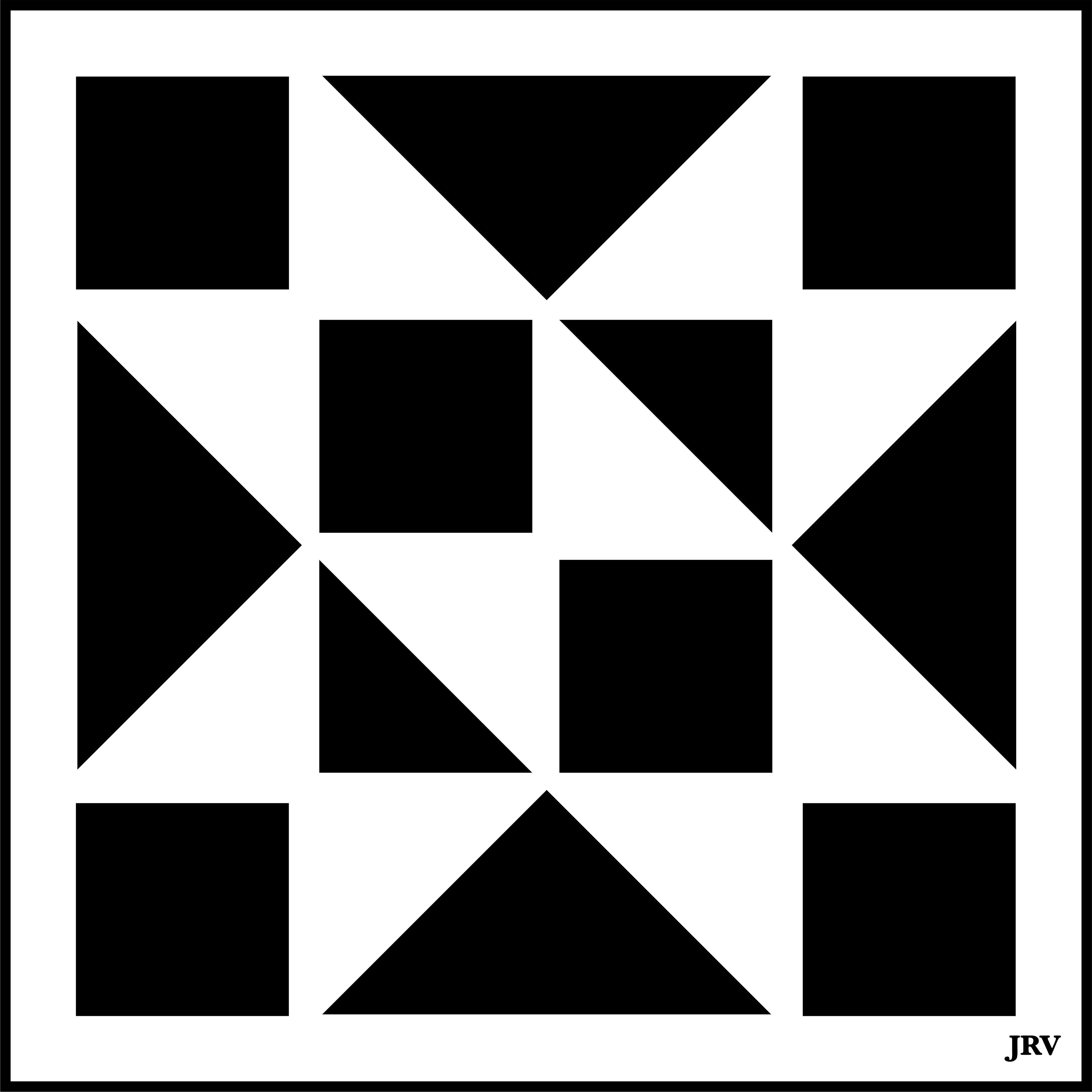 Barn Quilt Tiles | JRV Stencils
