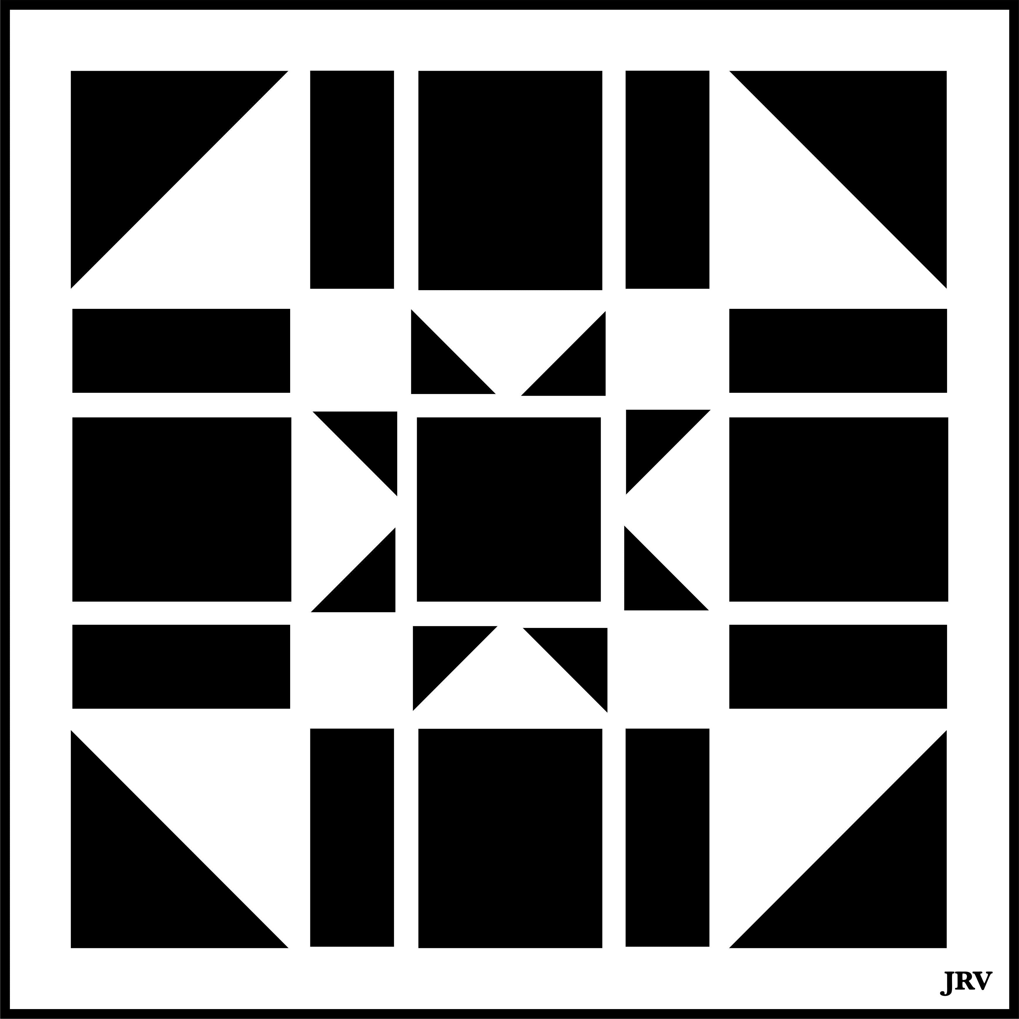 Barn Quilt Tiles | JRV Stencils