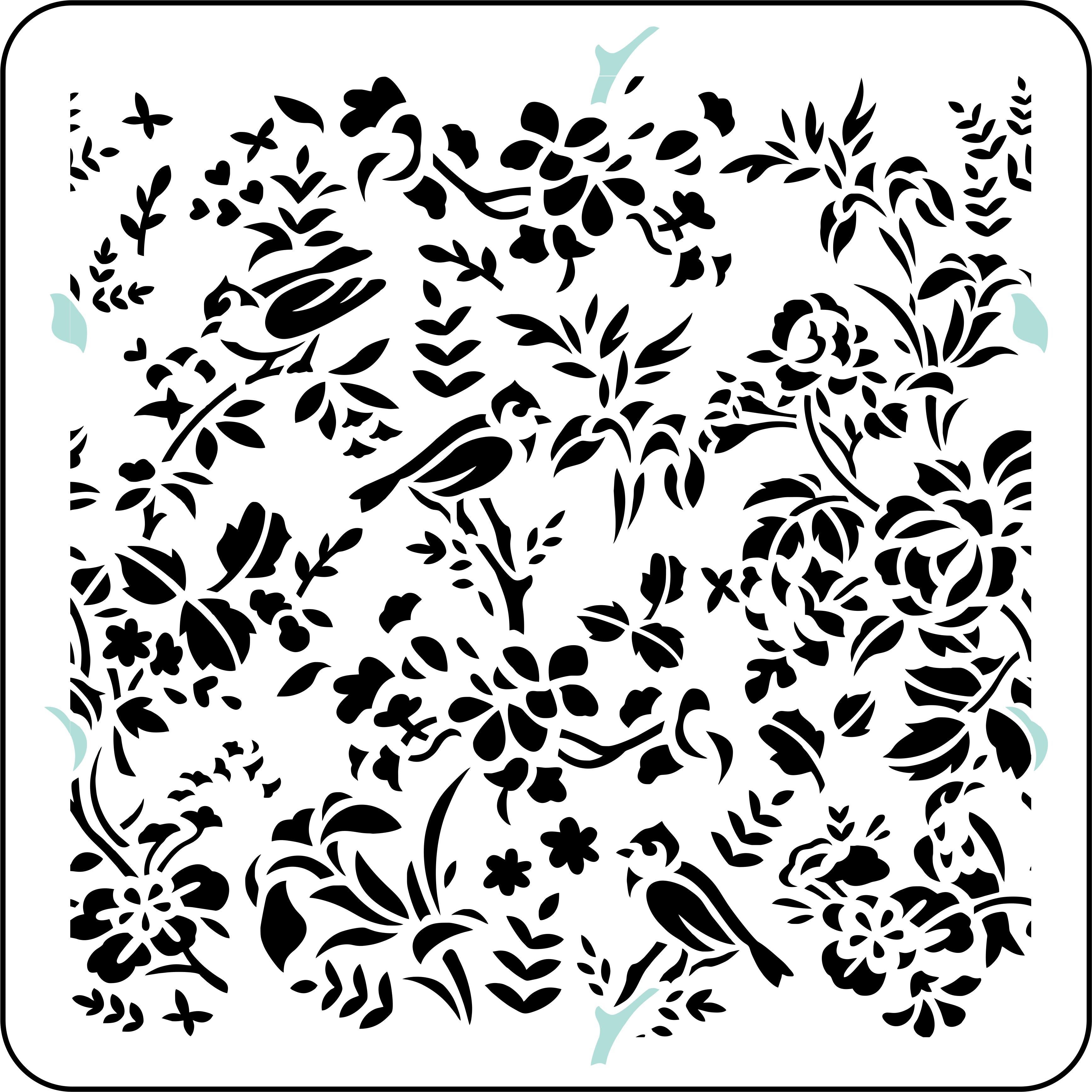 Bird Toile | JRV Stencils