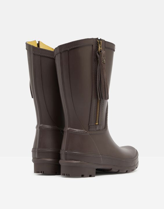 Joules - Rosalind Mid Height Rain Boots with Interchangeable Tassle