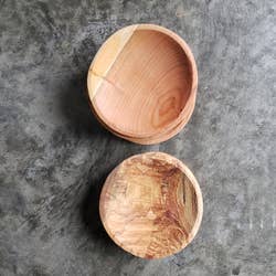 Boyd Salad Plate- Small Hand Carved