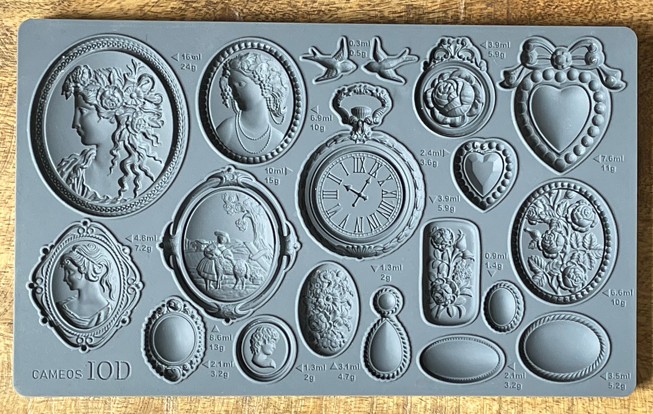 Cameos | Mould | IOD Iron Orchid Designs