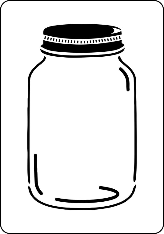 Canning Jar | JRV Stencils