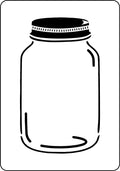 Canning Jar | JRV Stencils
