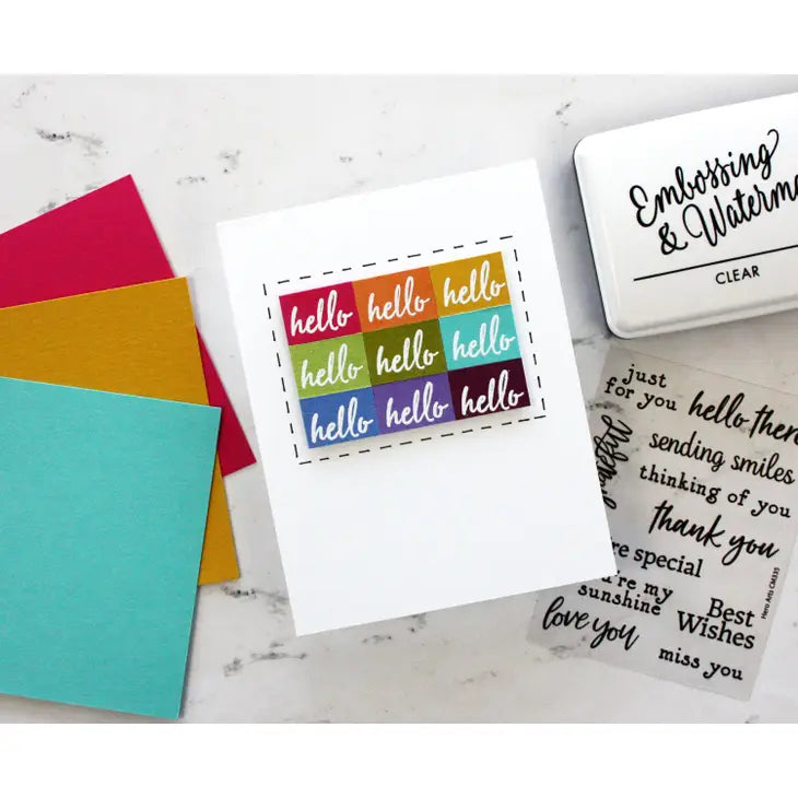Embossing Ink & Powder