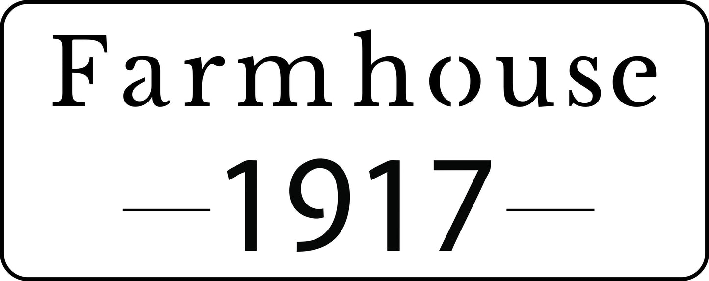 Farmhouse 1917 | JRV Stencils