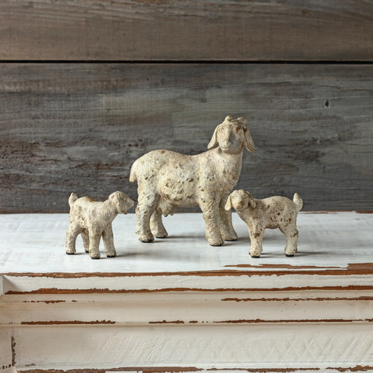 Goat Family Set of 3