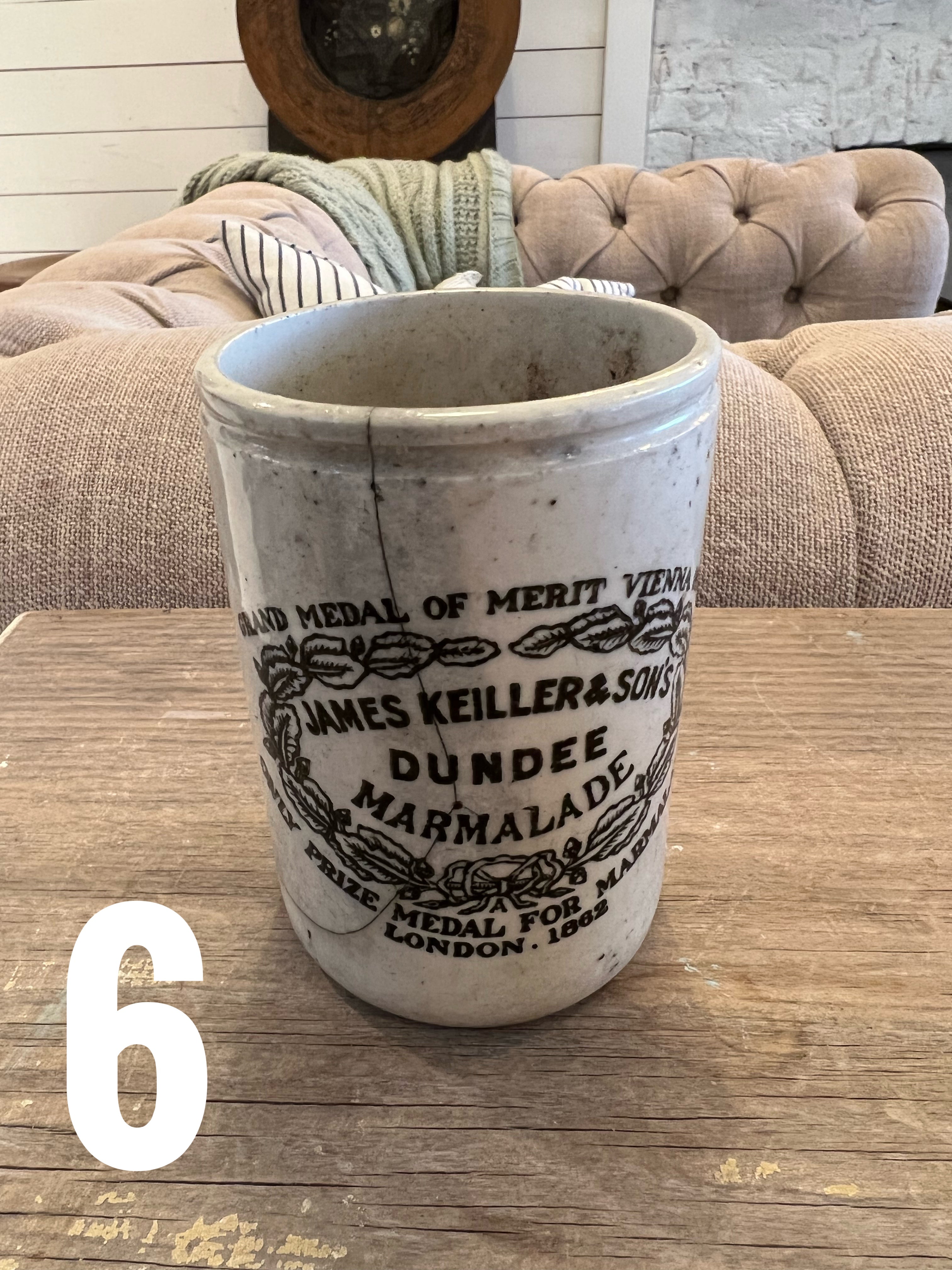 James Keiller & Sons Dundee Marmalade Crocks