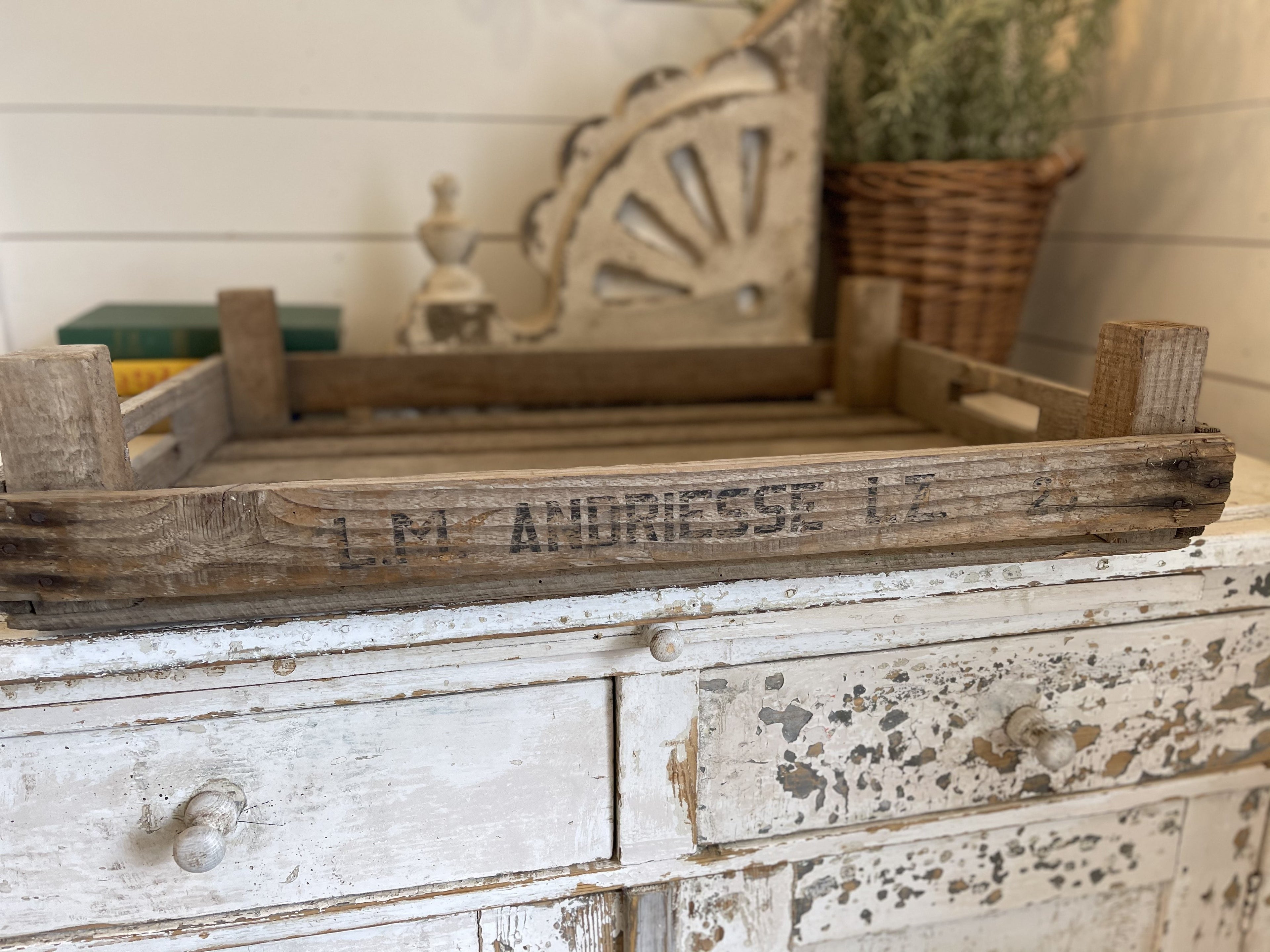 Vintage Grower Crate - European