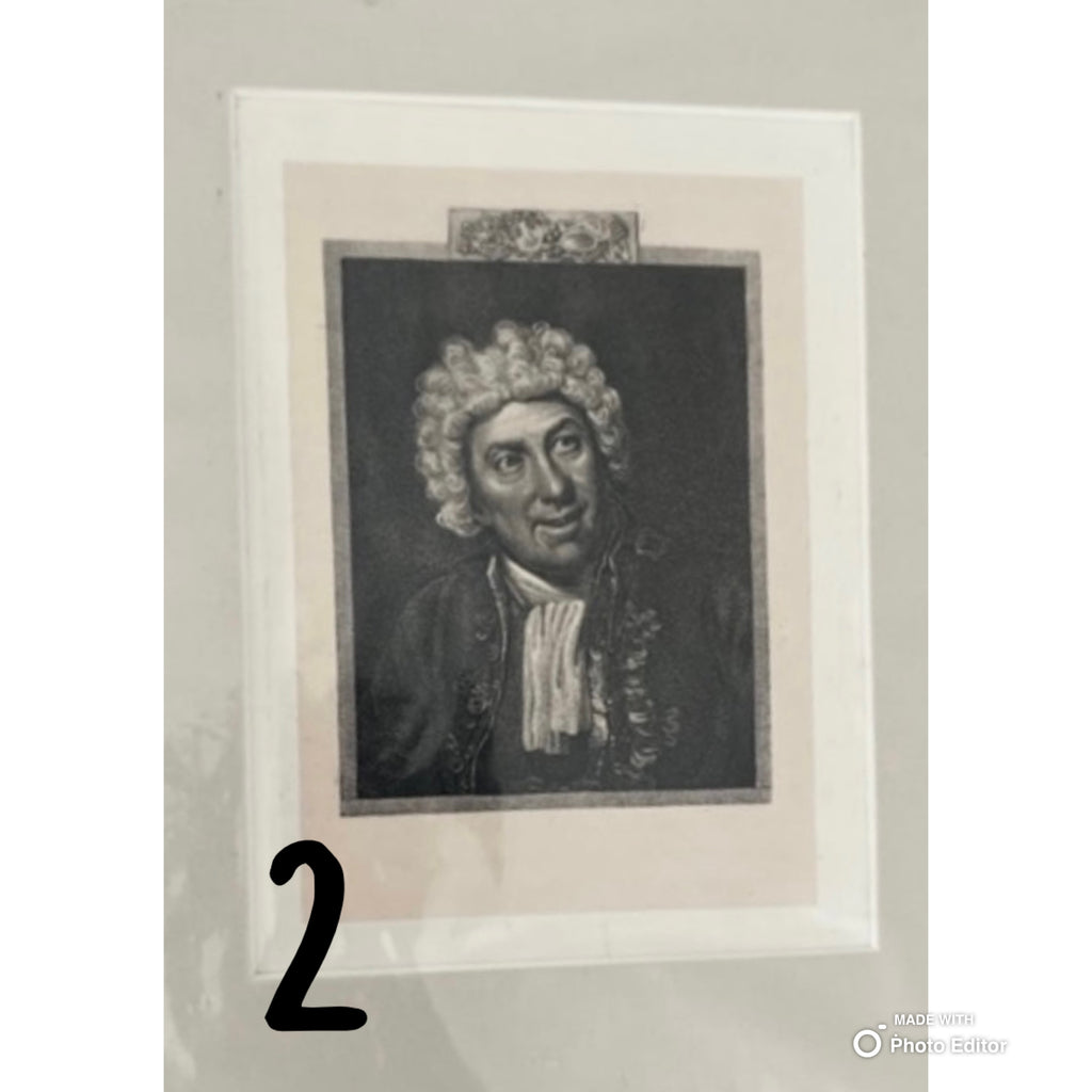 Vintage Matted Print