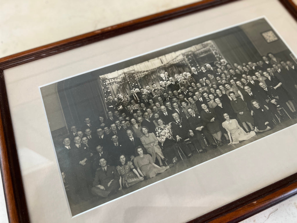 Vintage Panoramic Group Photo Jami Ray Vintage