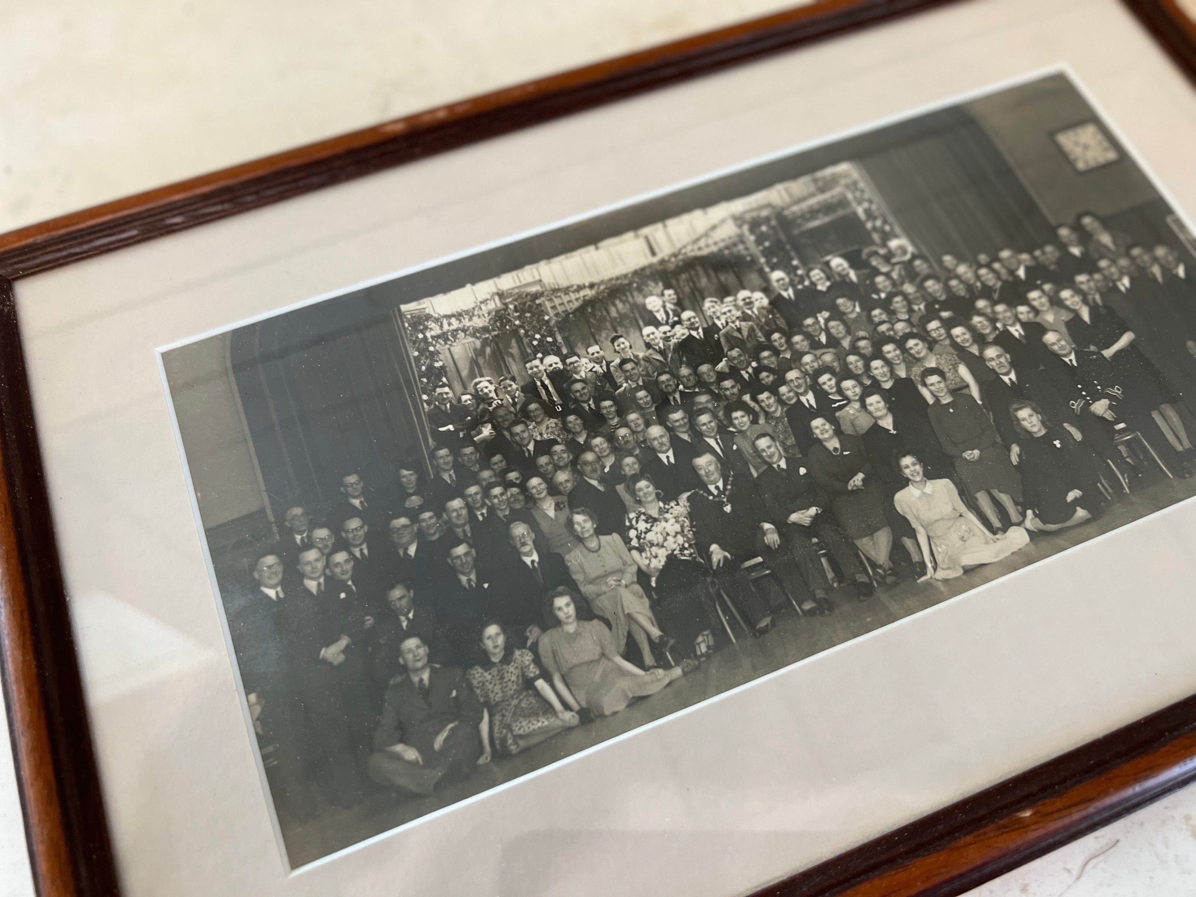 Vintage Panoramic Group Photo Jami Ray Vintage