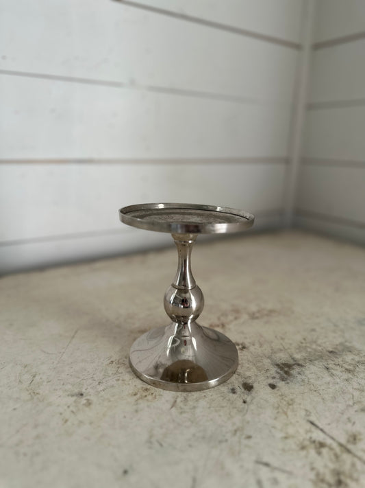 Small metal candlestick