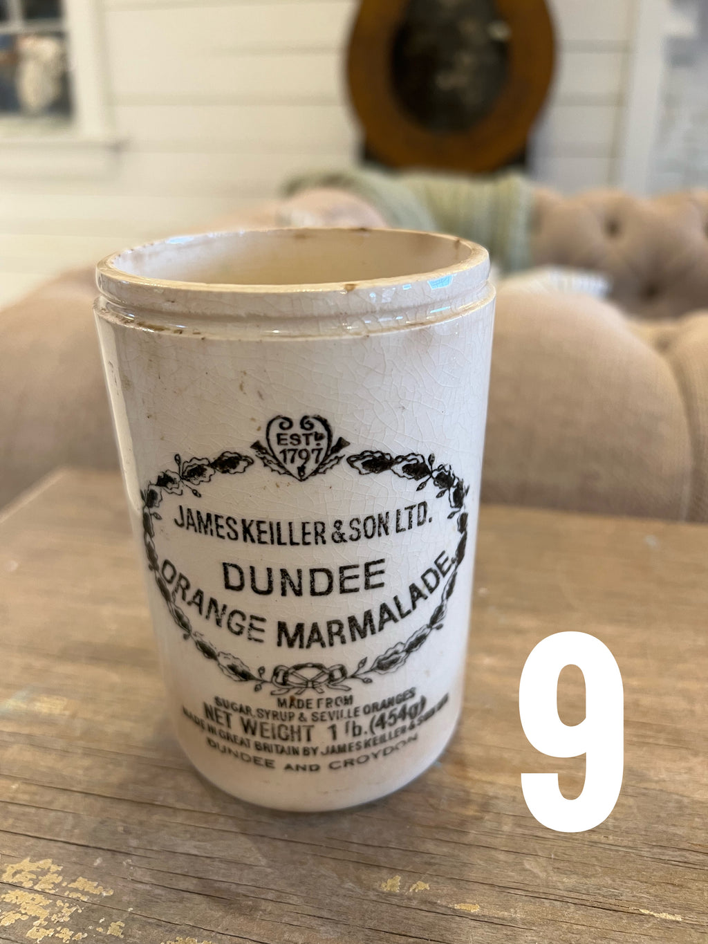 James Keiller & Sons Dundee Marmalade Crocks