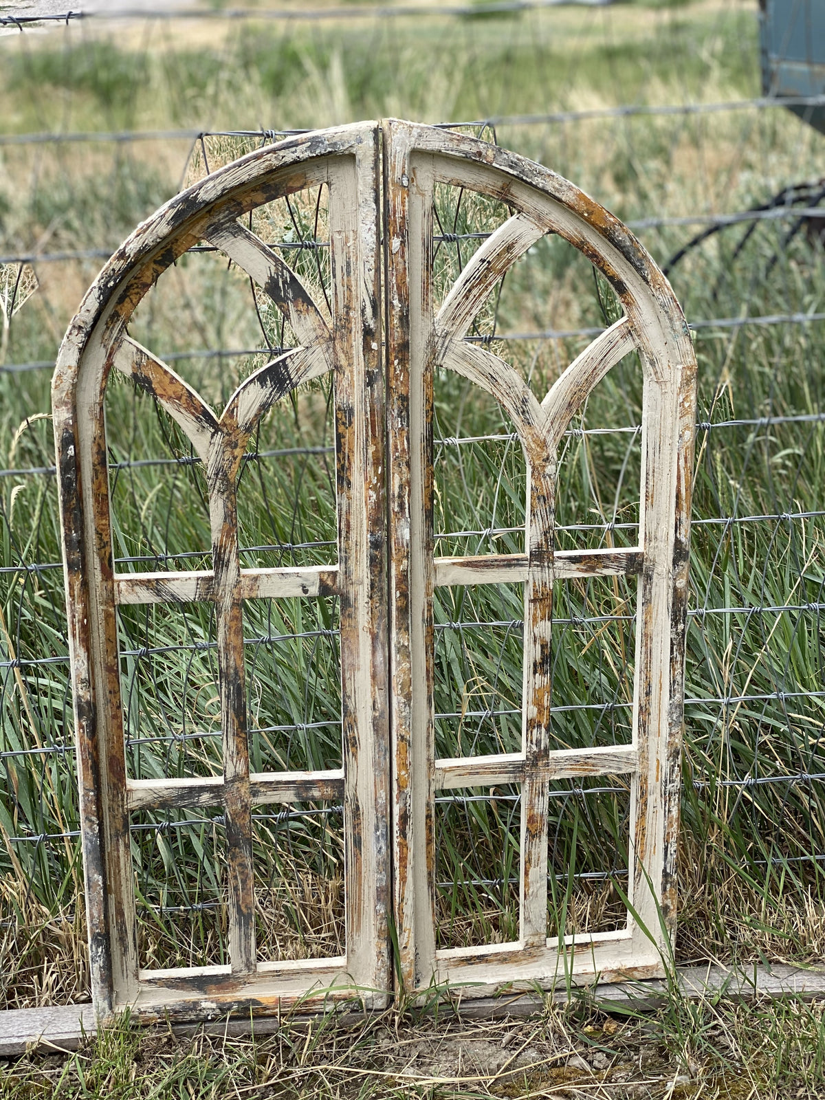 8 Pane Window Pair
