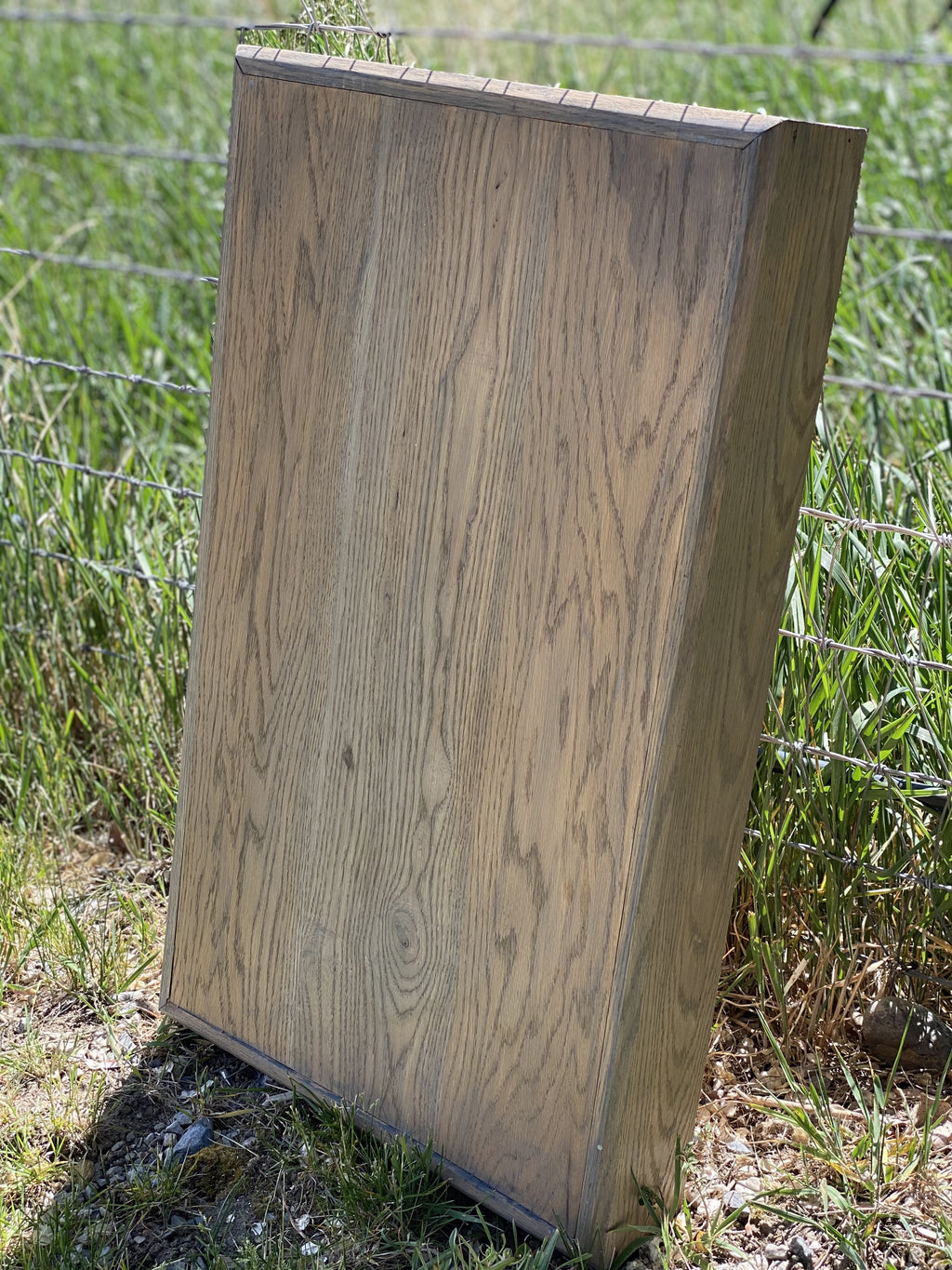 Old and Grey oak box