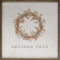 Welcome Fall Watercolor Block