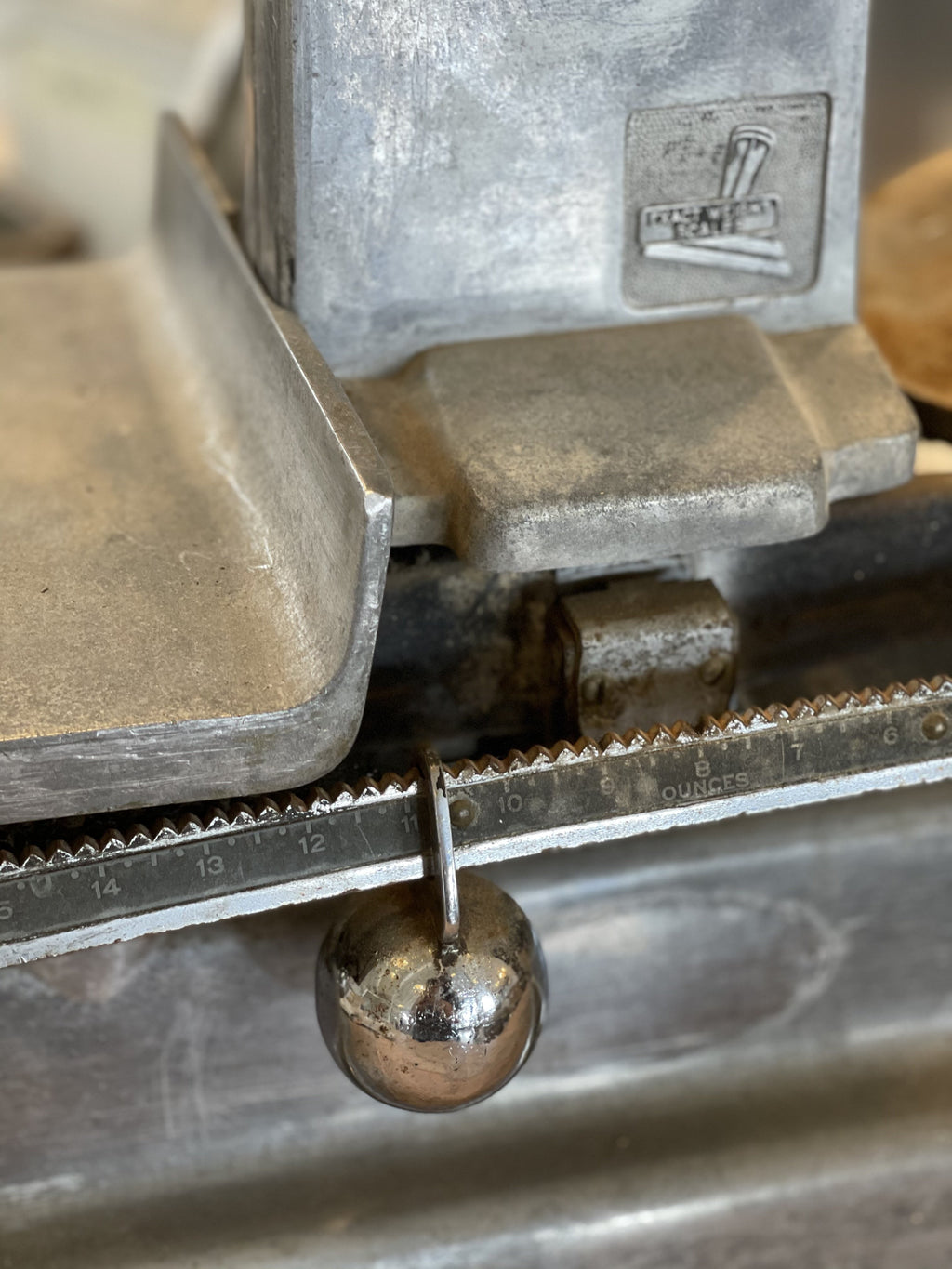 Antique Metal Scale