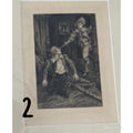 Vintage Matted Print