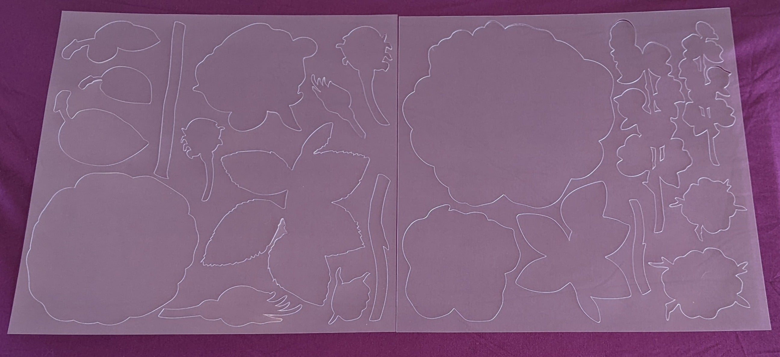 Fronds | Stamp Mask | Discontinued IOD Iron Orchids Designs