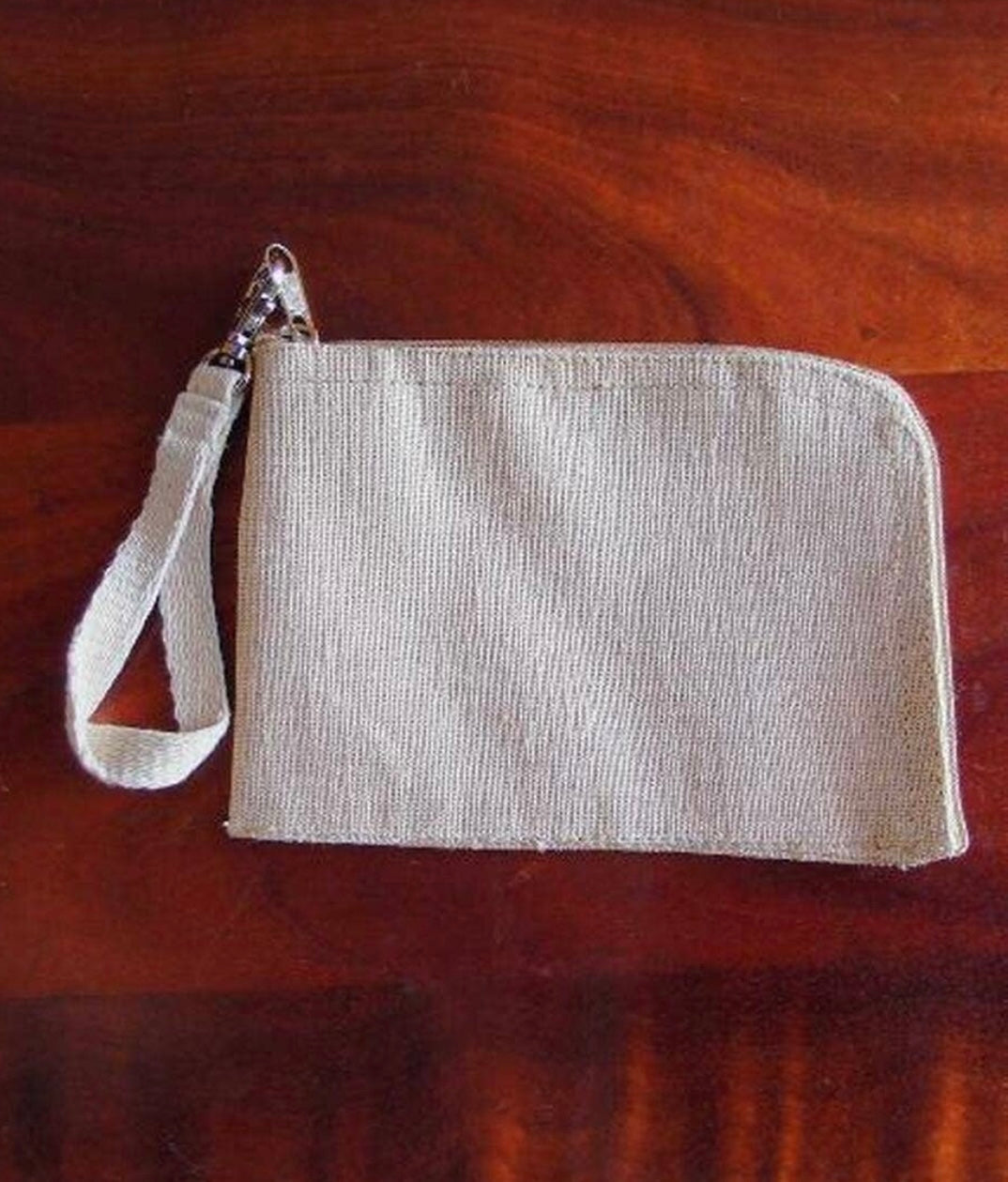 Imperfectly Sewn Zipper Pouch