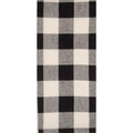 Buffalo Check Black-Buttermilk Towel