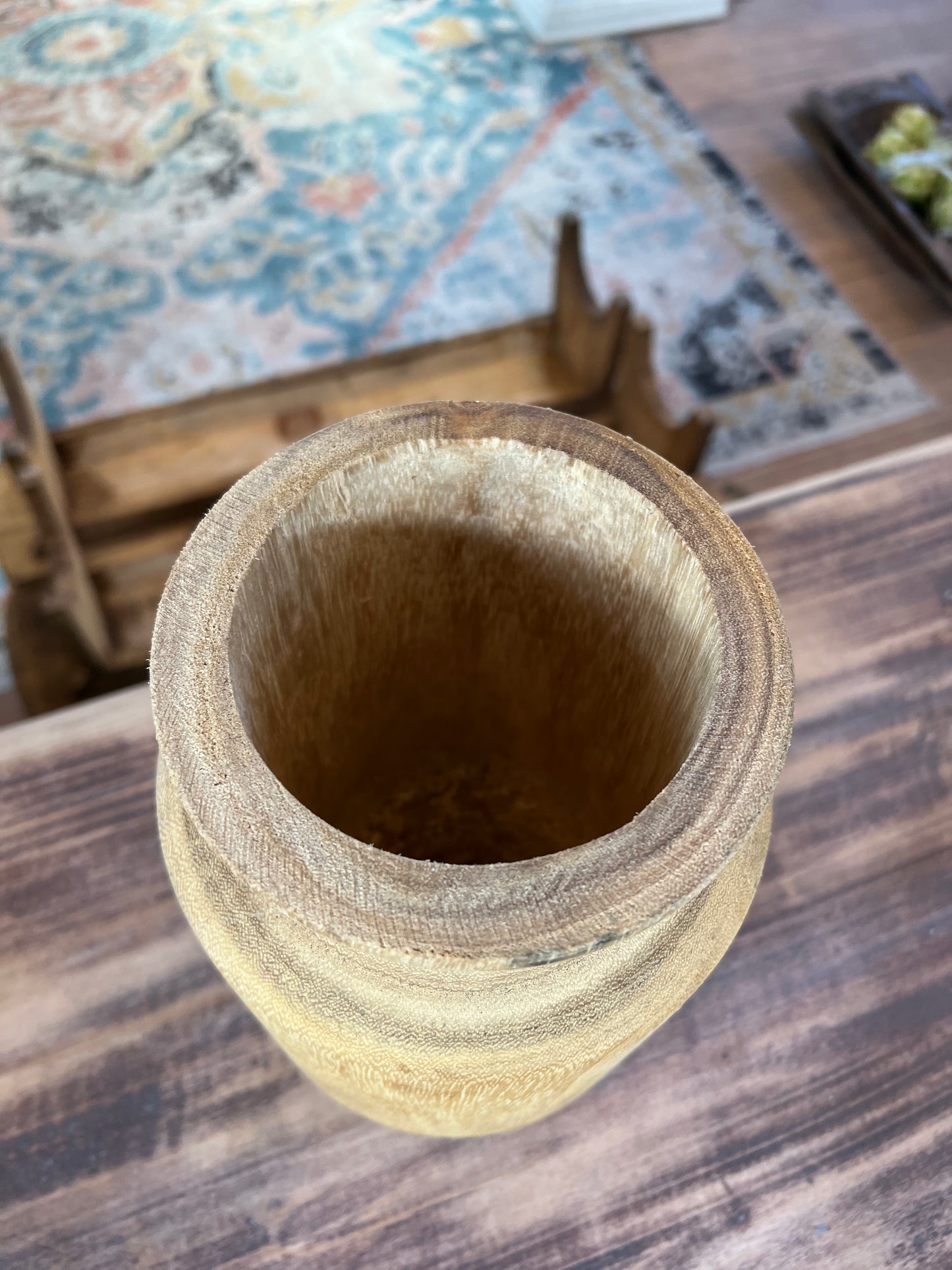 Hand turned Wood Vase