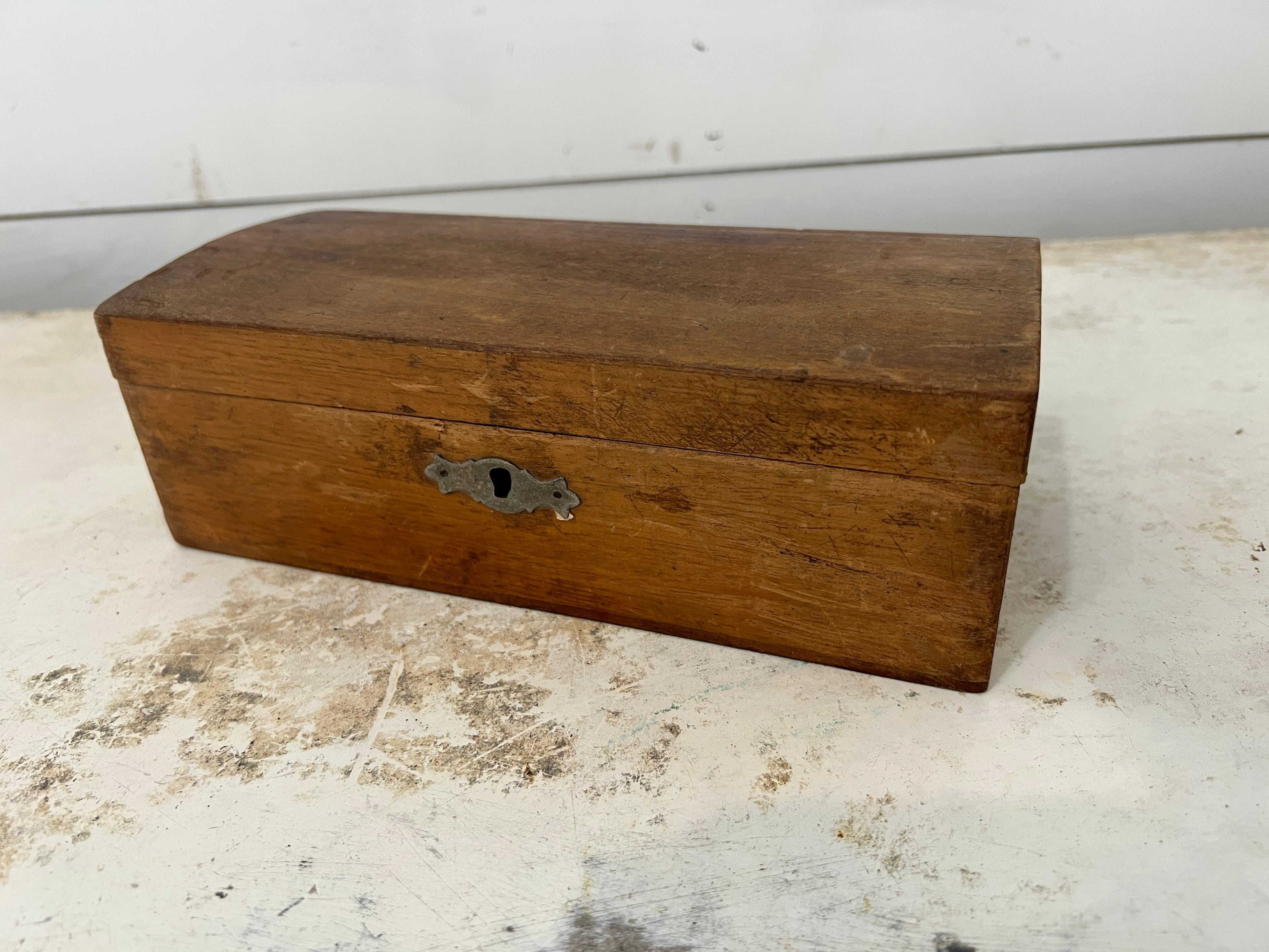 Small Wooden box with dividers Jami Ray Vintage