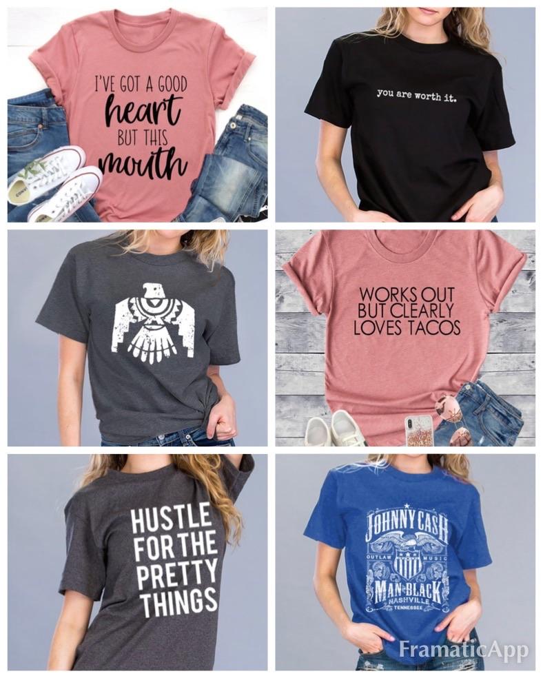 Spring Graphic Tee Collection
