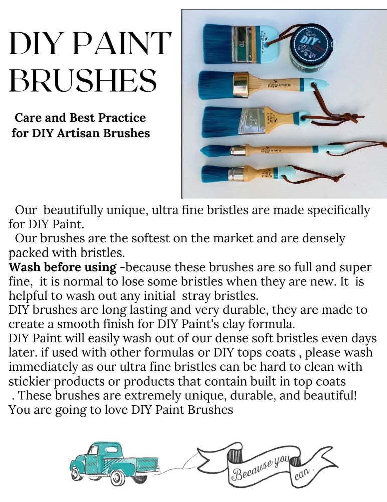 DIY Paint Co Brush The Perfectionist Synthetic Bristles – Jami Ray Vintage