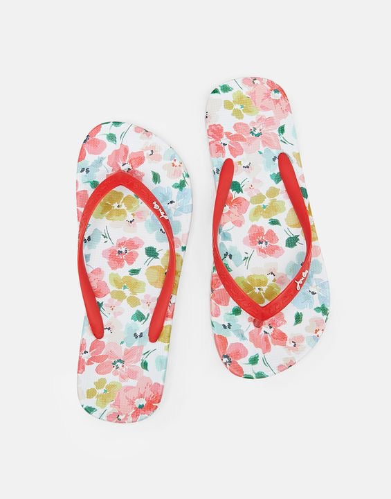 Joules ladies hot sale flip flops