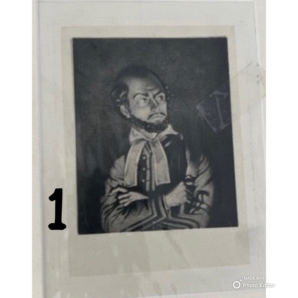 Vintage Matted Print