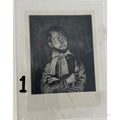 Vintage Matted Print