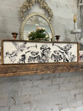 Hand Painted Heavenly Angel Sign