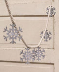 Snowflake Wood Bead Garland