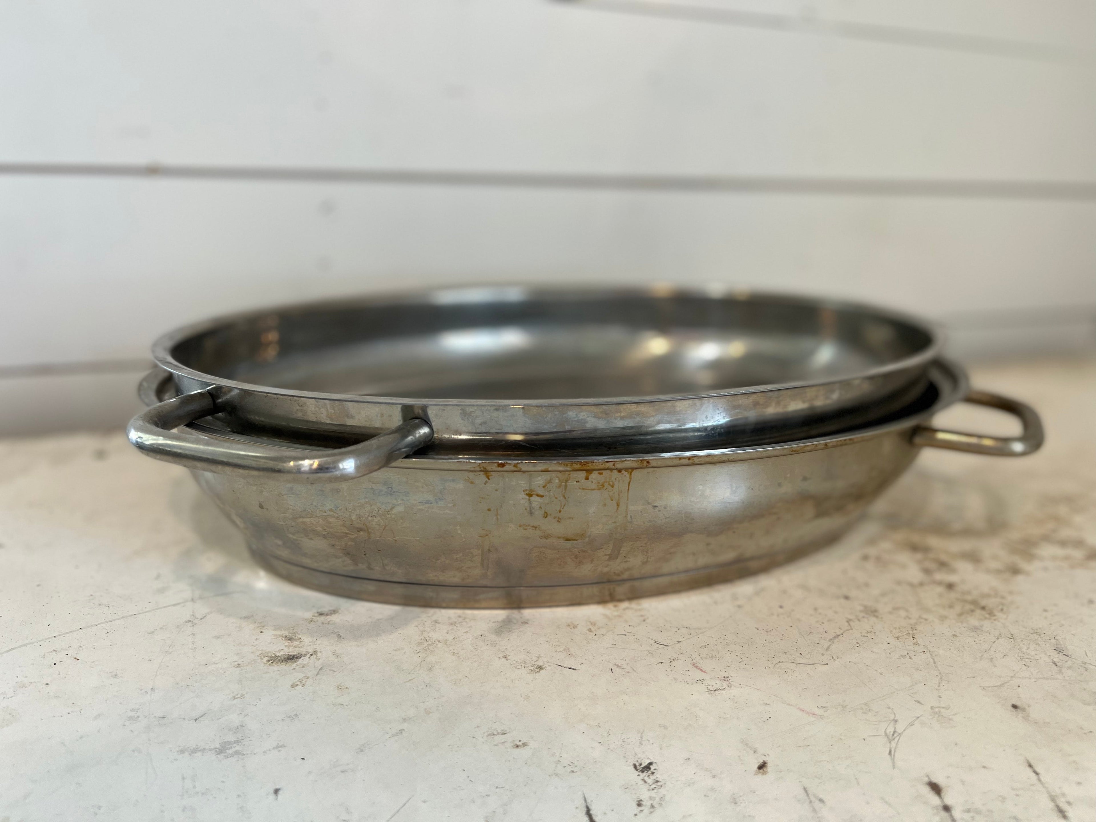 Stainless Steel Roaster - Charming Art Jami Ray Vintage