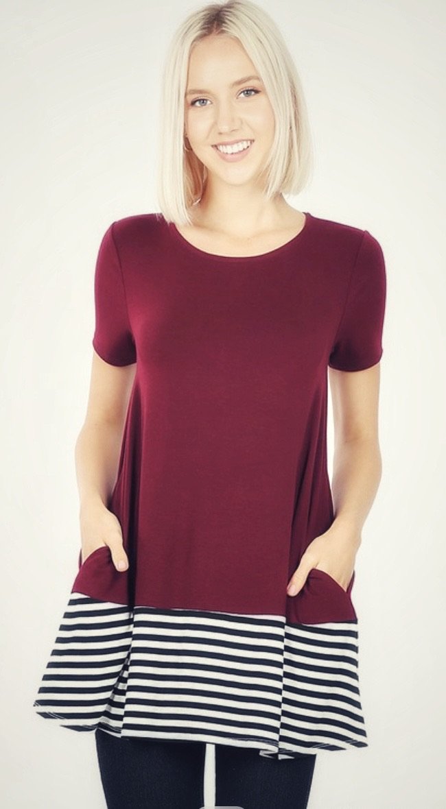 Solid Stripe Shirt
