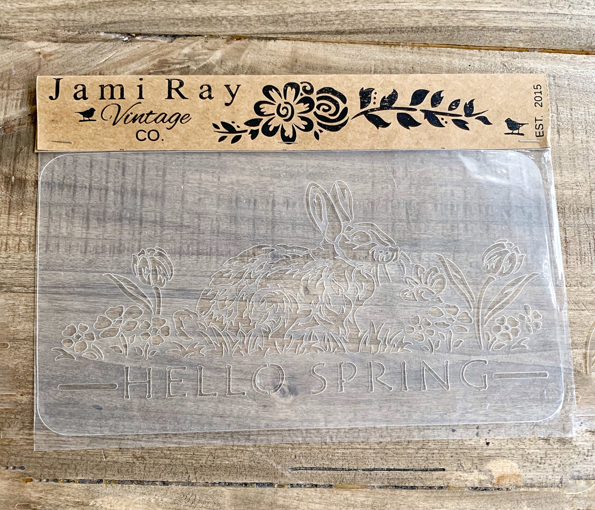 Hello Spring | JRV Stencils JRV Stencils