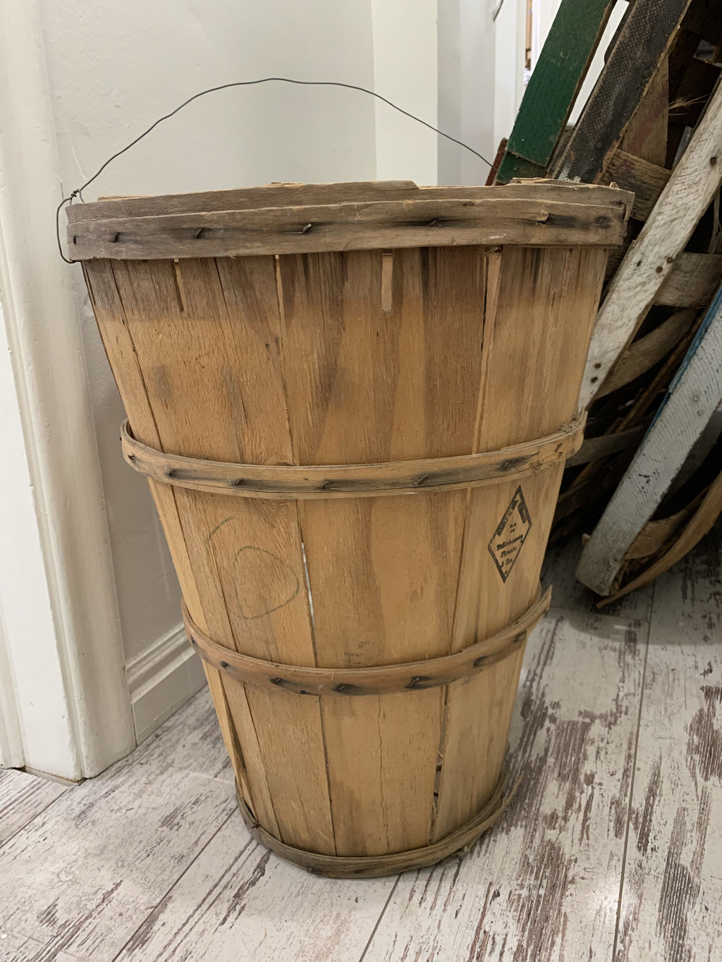 Oversized Apple Basket