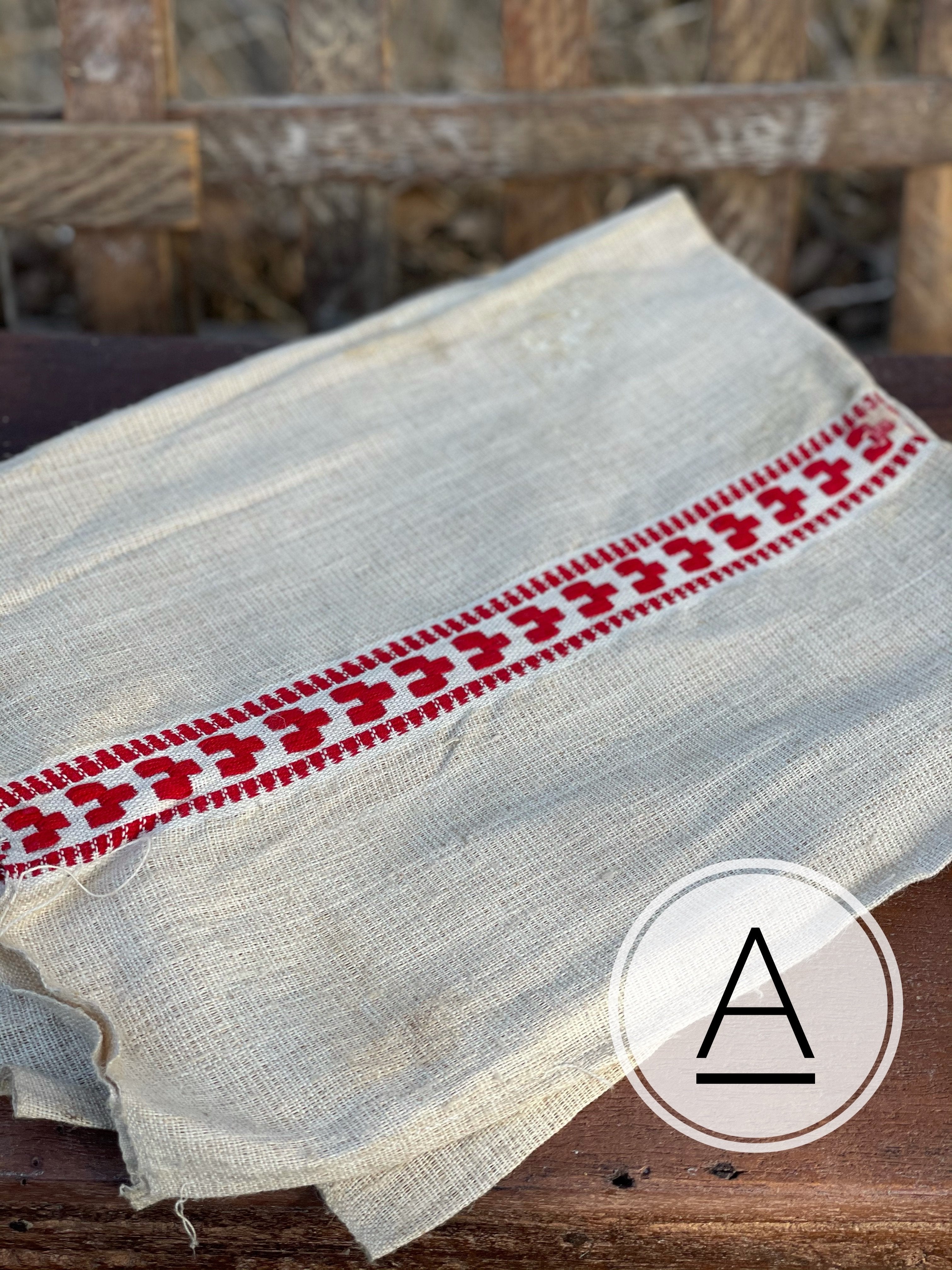 Antique European Grain Sack Towels