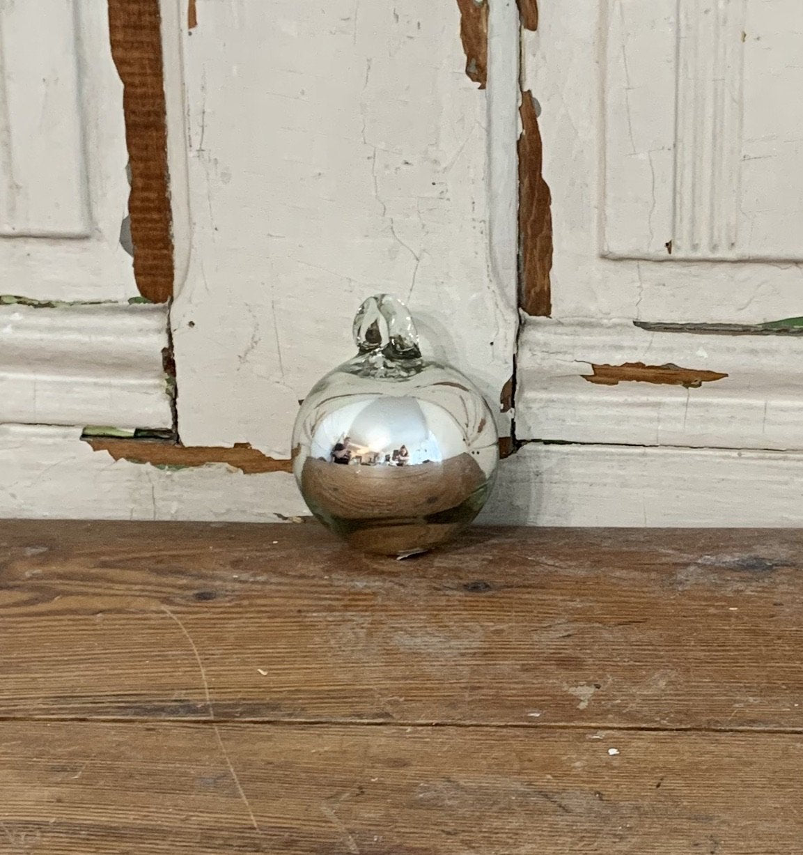 Mercury Glass Christmas Ornament