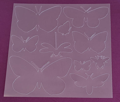 Butterfly | Stamp Mask | Discontinued IOD Iron Orchids Designs
