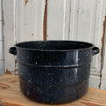 Black Enamel Pot
