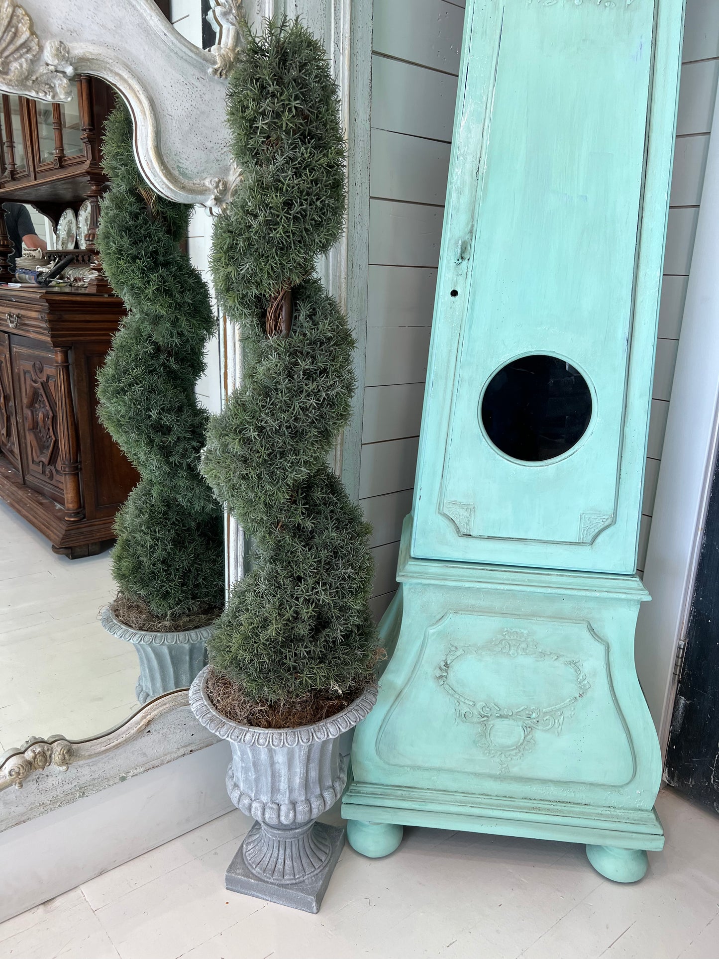 Large Urn with topiary