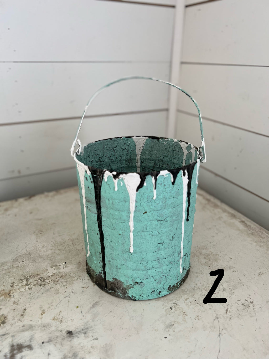Drippy Paint Pail Jami Ray Vintage