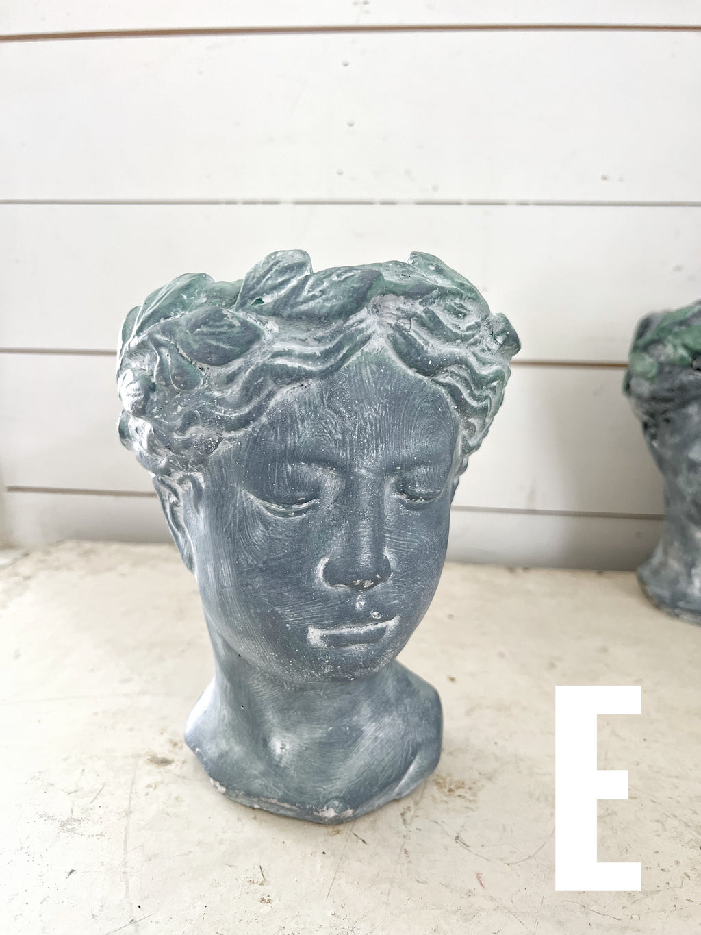 Hand Painted Bust Pots