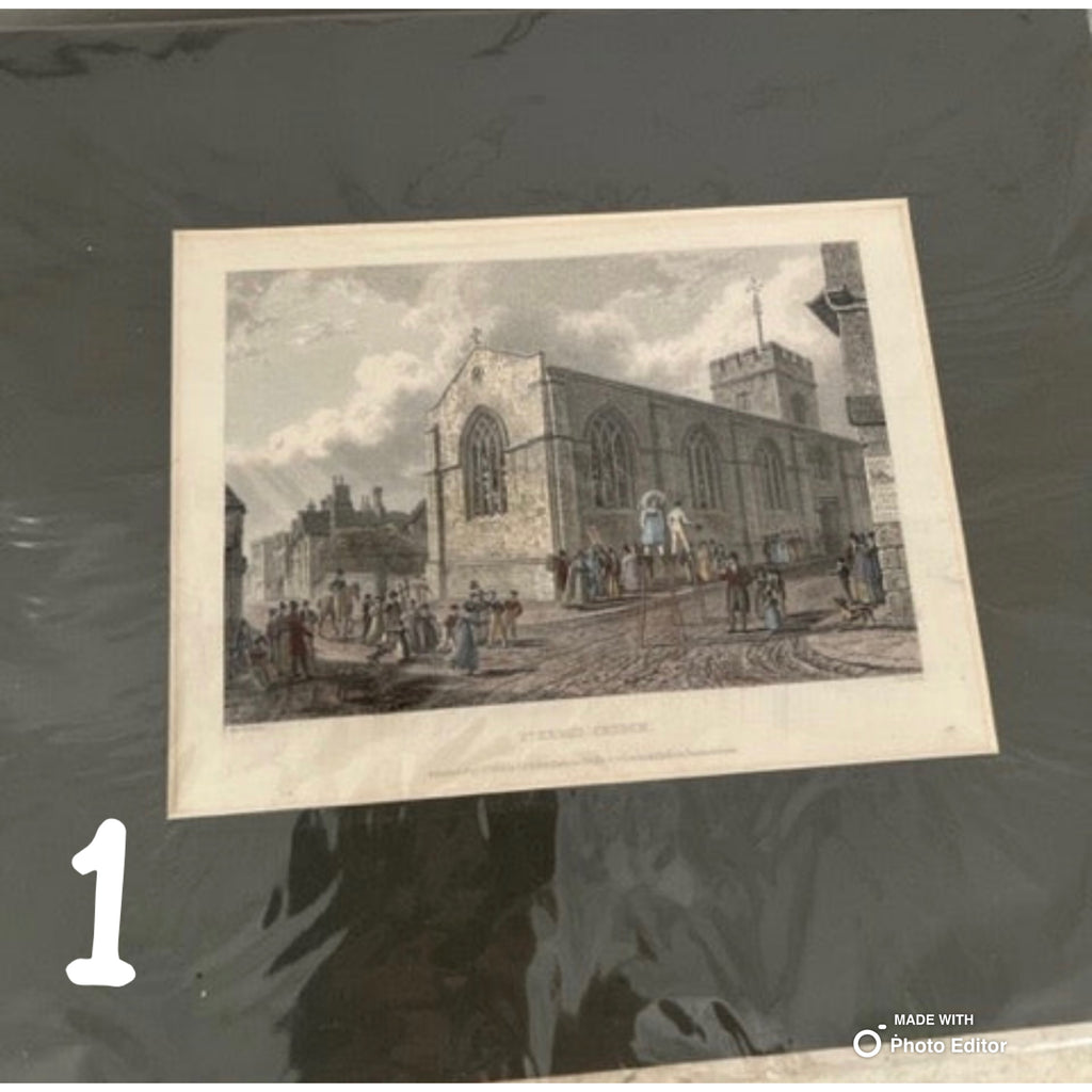 Antique English Print