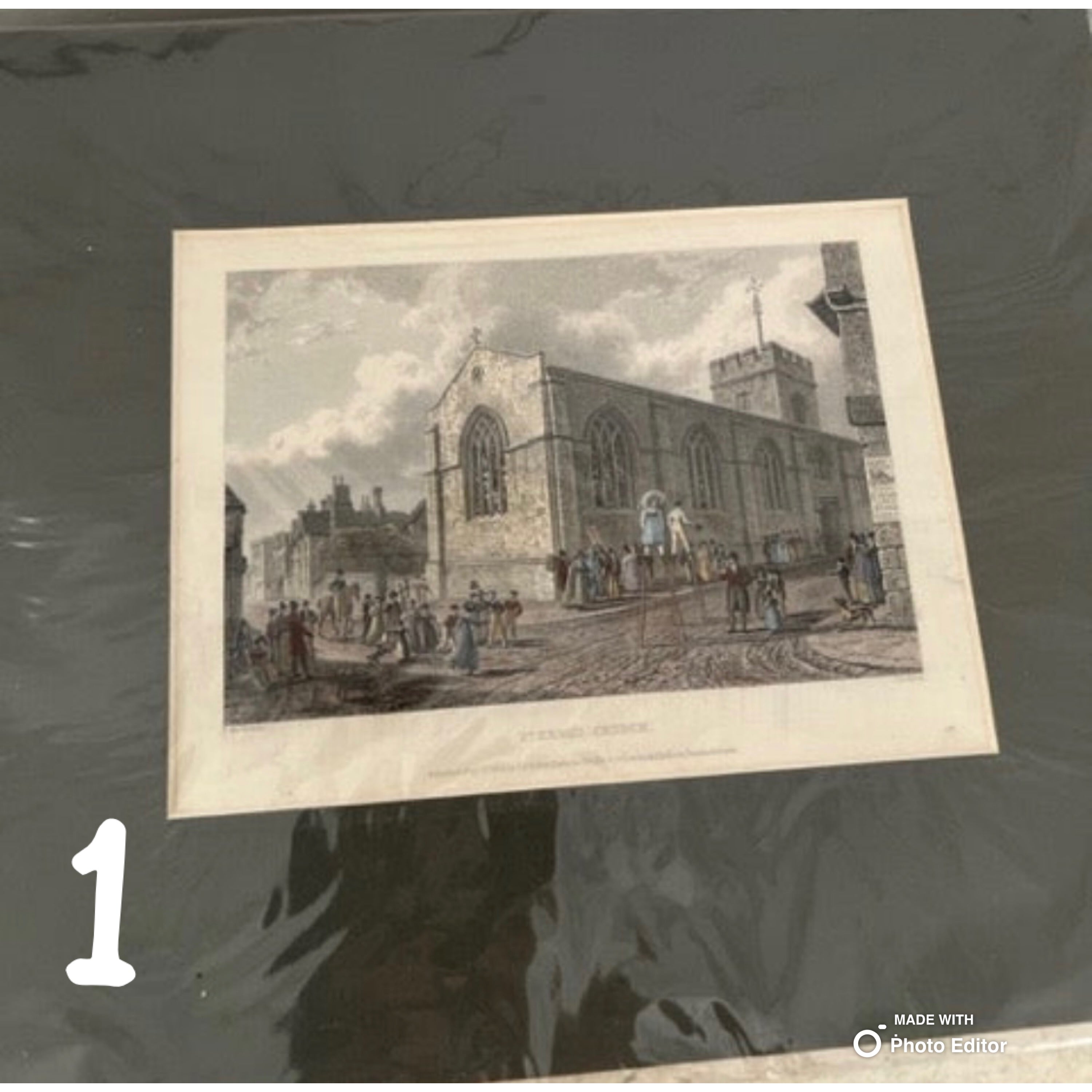 Antique English Print